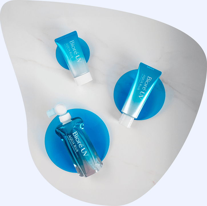 Conheça toda a linha Bioré UV AQUA Rich